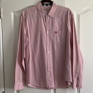 Mens Burberry Casual button down shirt